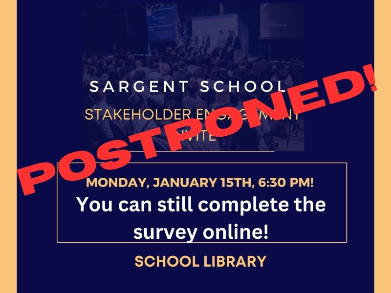Sargent Public Schools Stakeholder Invite